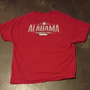 Colosseum Red Alabama Crimson Tide Short Sleeve Tee